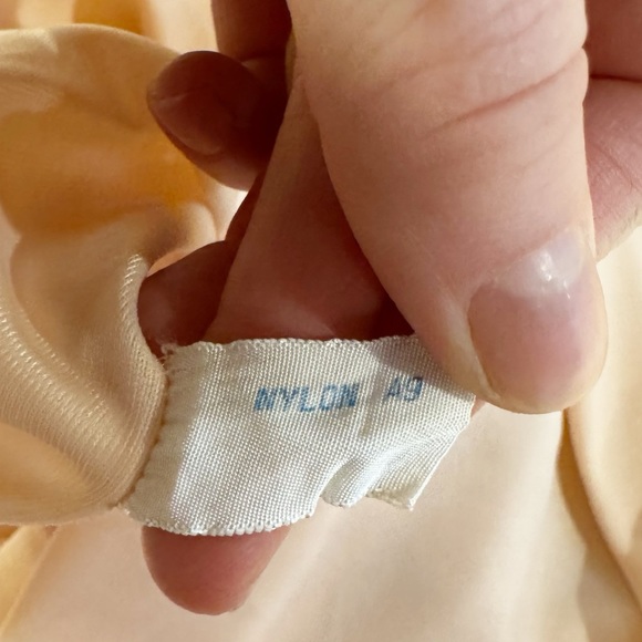 Vintage | Kickernick Baby Pink Slip Dress w/ Delicate Embroidered Flowers - Picture 12 of 12